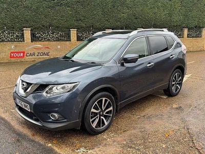 Blue Used 2017 Nissan X-Trail Tekna SUV | £9,100 (Fair price)