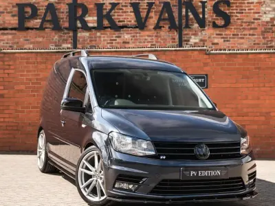 Used VW Caddy Highline 102 HP (75 kW) 2017 Blue MPV