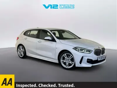Used BMW 118 M Sport 140 HP (102 kW) 2020 White Hatchback