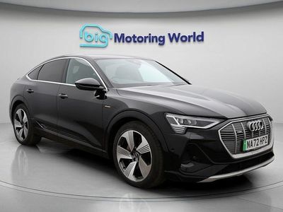 Used 2022 Audi e-tron Sportback S-Line SUV | £22,100 (Fair price)
