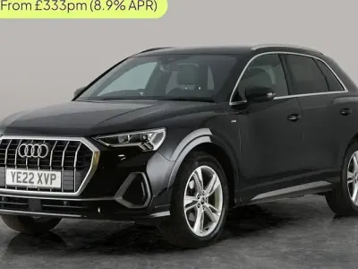Used Audi Q3 S-Line 150 HP (110 kW) 2022 Black SUV