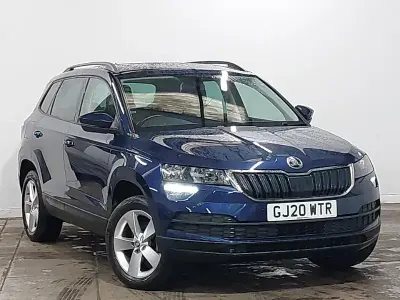 Gebraucht Skoda Karoq SE 116 PS (85 kW) 2020 Blau SUV