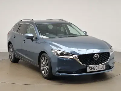 Used Mazda 6 145 HP (106 kW) 2019 Blue Estate