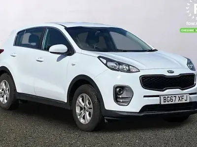 Used Kia Sportage 116 HP (85 kW) 2017 White SUV