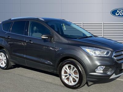 Used Ford Kuga Titanium 150 HP (110 kW) 2018 Grey SUV