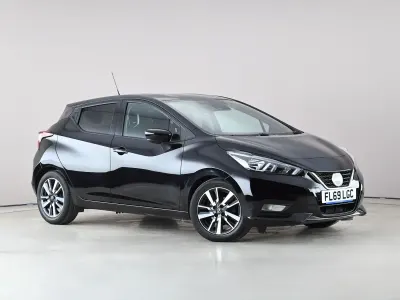 Begagnad Nissan Micra Tekna 101 HK (74 kW) 2020 Svart Halvkombi