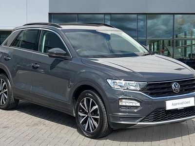 Używany VW T-Roc SE 110 KM (80 kW) 2021 Szary SUV