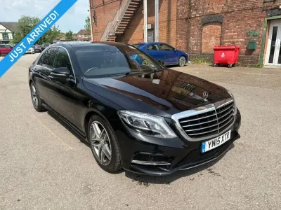 Begagnad Mercedes S350 AMG line 2015 Svart Sedan