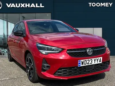 Used Vauxhall Corsa Ultimate 131 HP (96 kW) 2023 Red Hatchback