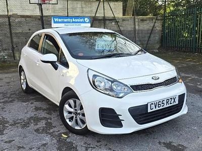 Used Kia Rio 2015 White Hatchback