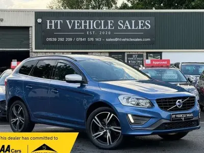 Used Volvo XC60 R-Design 220 HP (161 kW) 2017 Blue SUV