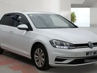Used VW Golf VII SE 115 HP (84 kW) 2017 White Hatchback