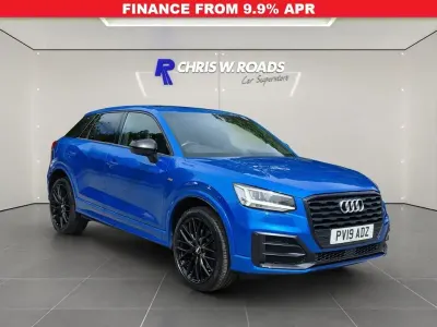 Used Audi Q2 Black Edition 116 HP (85 kW) 2019 Blue SUV