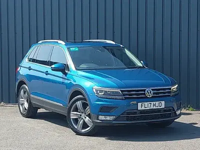 Used VW Tiguan SEL 190 HP (139 kW) 2017 Blue SUV