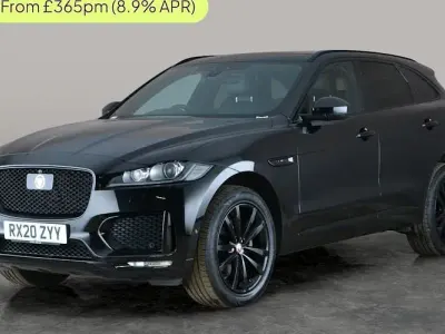 Used Jaguar F-Pace Chequered Flag 179 HP (131 kW) 2020 Black SUV