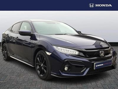 Used Honda Civic Sport 182 HP (133 kW) 2021 Blue Hatchback
