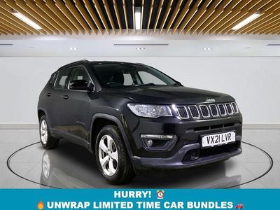 Black Used 2021 Jeep Compass Longitude SUV | £10,999 (Good price)