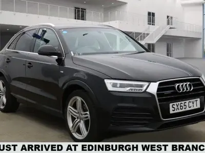 Used Audi Q3 S-line plus 184 HP (135 kW) 2016 Black SUV