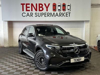 Used Mercedes EQC400 AMG line 300 kW (408 HP) 2020 Grey SUV