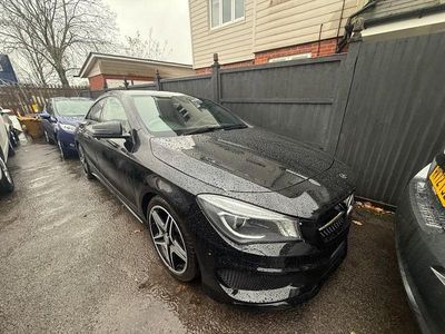 Used Mercedes CLA200 AMG 136 HP (100 kW) 2015 Black Coupe