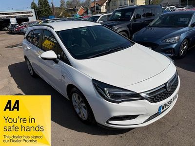 Second-hand Vauxhall Astra 110 CP (80 kW) 2018 Alb Break