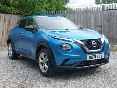 Used Nissan Juke N-Connecta 114 HP (83 kW) 2021 Blue SUV