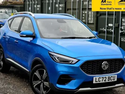 Used MG ZS Excite 111 HP (81 kW) 2022 Blue SUV