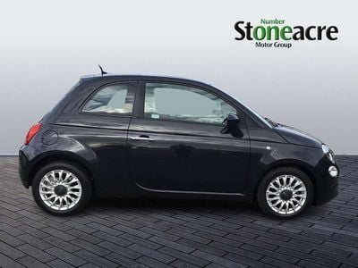 Used Fiat 500 Lounge 70 HP (51 kW) 2020 Black Hatchback