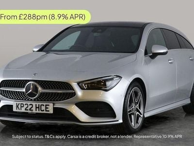 Silver Used 2022 Mercedes CLA250 Shooting Brake AMG Line Premium Plus Estate | £24,457 (Good price)