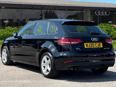 Used Audi A3 Comfort 150 HP (110 kW) 2020 Black Sedan