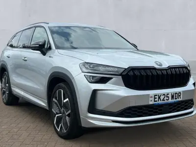 Used Skoda Kodiaq SportLine 150 HP (110 kW) 2025 Silver SUV