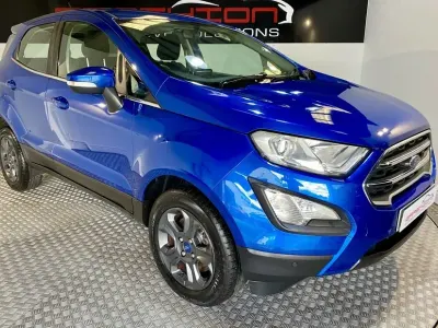 Used Ford Ecosport Zetec 125 HP (91 kW) 2018 Blue SUV