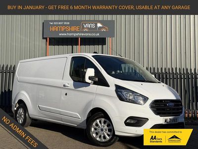 Used Ford Transit Custom Limited 130 HP (95 kW) 2021 White Van