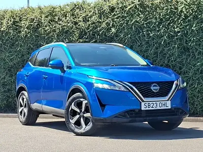 Used Nissan Qashqai N-Connecta 140 HP (102 kW) 2023 Blue SUV