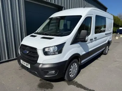 Begagnad Ford Transit Trend 130 HK (95 kW) 2024 Vit Van