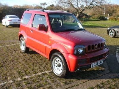 Used Suzuki Jimny 85 HP (62 kW) 2010 Red SUV