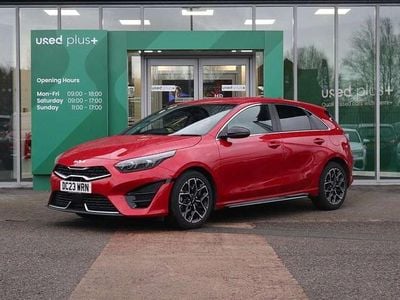 Used Kia Ceed GT-Line 158 HP (116 kW) 2023 Red Hatchback