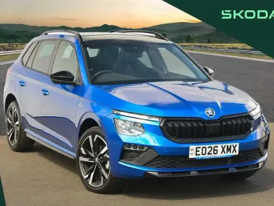Used Skoda Kamiq Monte Carlo 113 HP (83 kW) 2026 Race blue metallic SUV