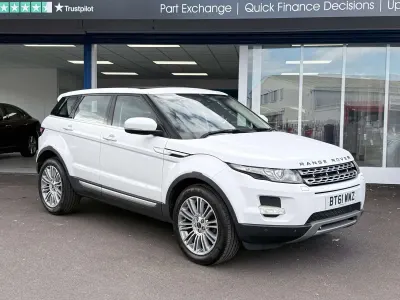 Used Land Rover Range Rover evoque Prestige 187 HP (137 kW) 2012 White SUV