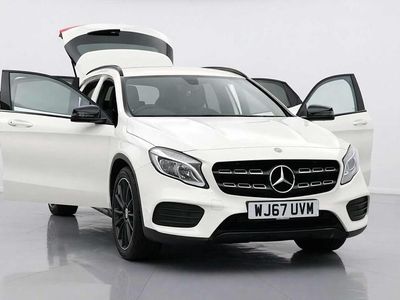 Used Mercedes GLA200 AMG line 136 HP (100 kW) 2017 White SUV