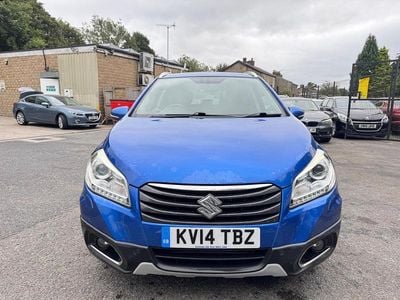 Begagnad Suzuki SX4 S-Cross SZ5 120 HK (88 kW) 2014 Blå Halvkombi