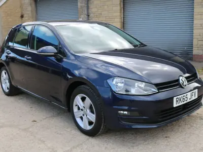 Used VW Golf VII Match 2015 Blue Hatchback