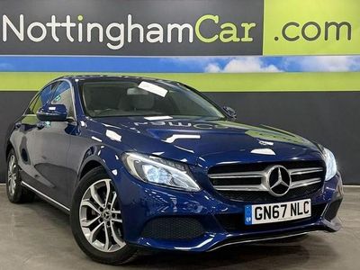 Used Mercedes C220 Premium 170 HP (125 kW) 2017 Blue Sedan