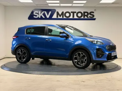 Used Kia Sportage GT-Line S 134 HP (98 kW) 2019 Blue SUV