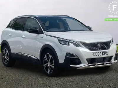 Used Peugeot 3008 GT-line 131 HP (96 kW) 2018 White SUV