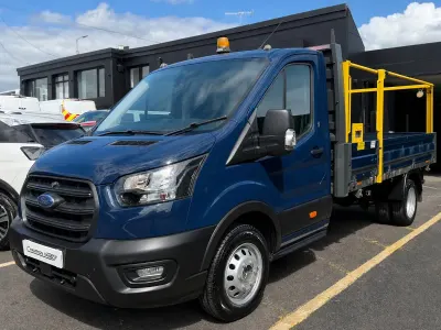Usado Ford Transit 130 CV (95 kW) 2020 Azul Descapotable