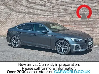 Used Audi A5 Sportback S-Line 163 HP (119 kW) 2021 Grey Hatchback