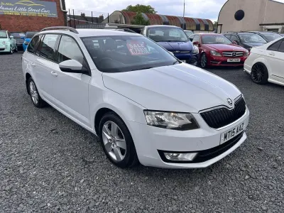 Used Skoda Octavia SE 2015 White Estate