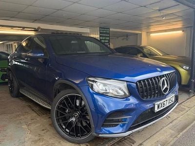 Used Mercedes GLC350 AMG Line Premium 2017 Blue Coupe