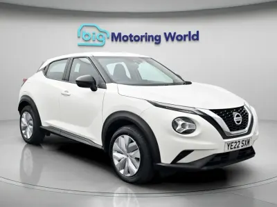 Used Nissan Juke Acenta 117 HP (86 kW) 2022 White SUV